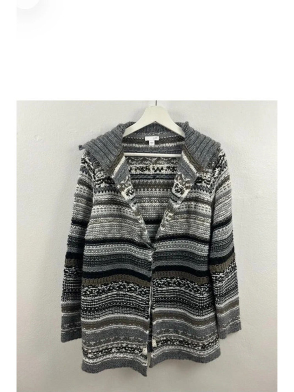 J. Jill Women's Nordic Wool Blend Sweater Size S